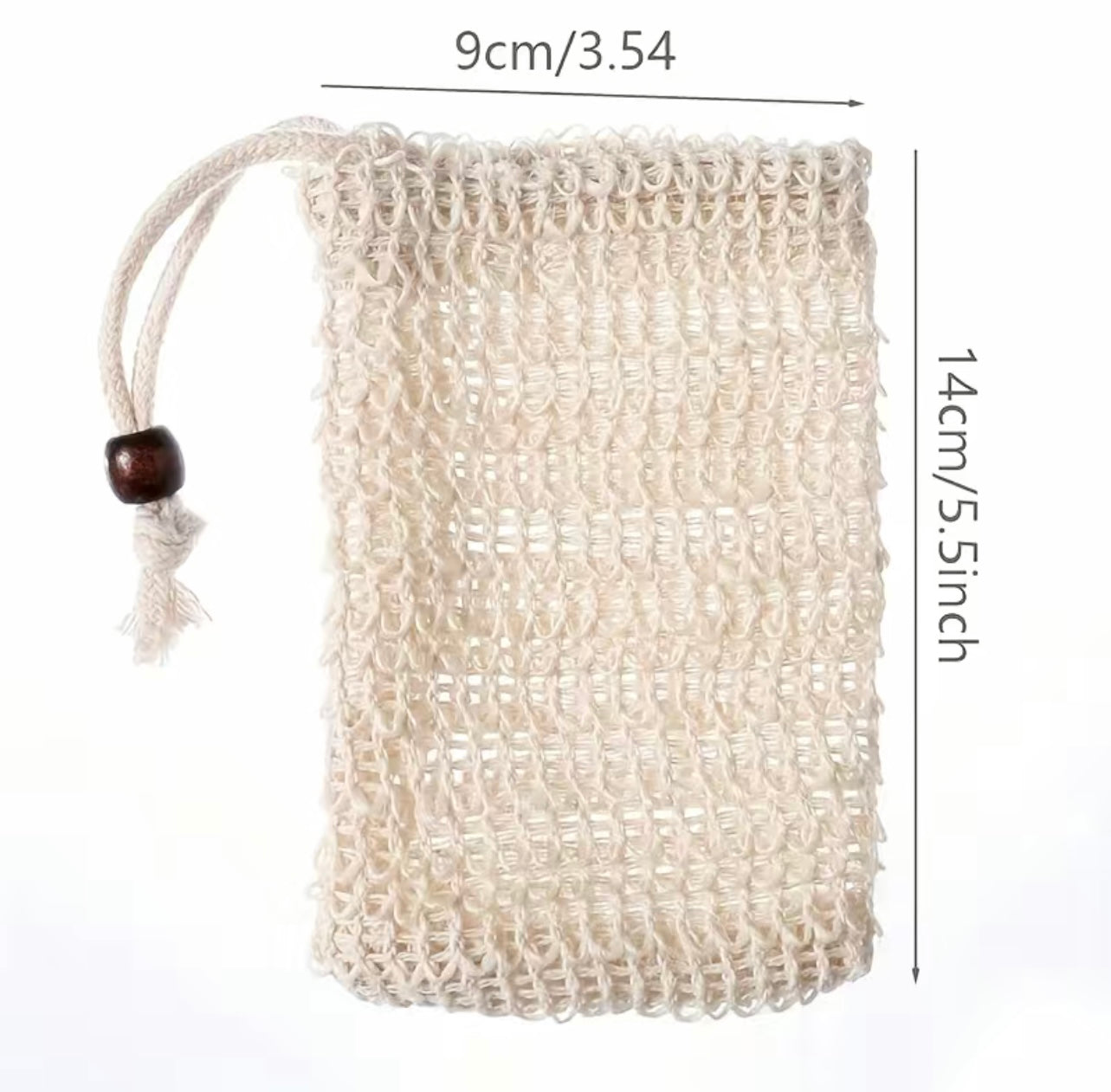 EXFOLIATING SOAP SAVER BAG